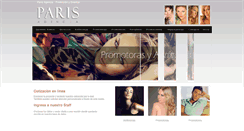 Desktop Screenshot of parisagencia.cl